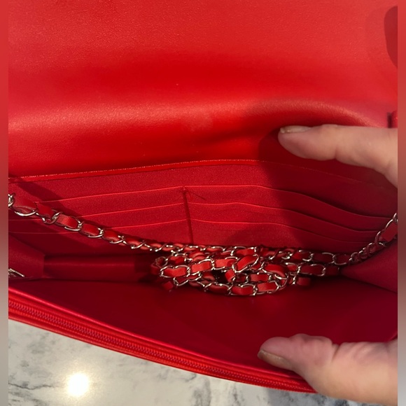 BADGLEY MISCHKA red handbag - Picture 8 of 14